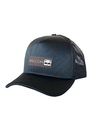 Boné Trucker Basic Preto Raccon