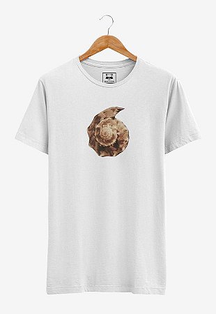 Camiseta Masculina Branca Concha RACCON
