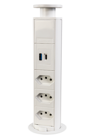 Torre De Tomada 20a Usb A Usb C