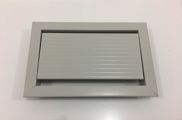 Caixa De Tomada Média Para Mesa Escritório - Cinza Argila