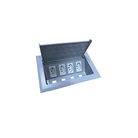 Caixa De Tomada Pop - Cinza