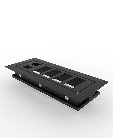 Régua De Tomadas Para Mesa 4 Elétrica 1 RJ45 1 Hdmi