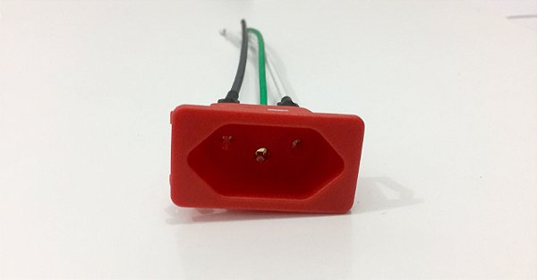 Tomadas Margirius Tpa2-3  10a Com Rabicho Vermelho