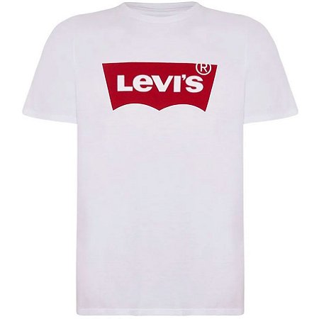 Camiseta Levi's Estampada masculina - Branca - LB0010027