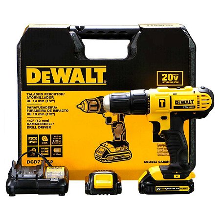 Parafusadeira/Furadeira Impacto DeWALT DCD776 C2 Bivolt