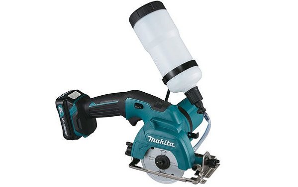 Cortadora de Vidro 25,5mm 12V Com 2 Baterias e Carregador Bivolt - CC301DWYE - Makita