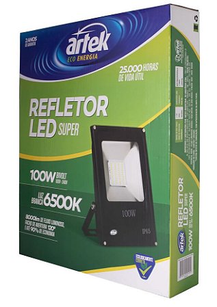 Refletor Super LED 100W 100V-240V 6500K - 4151 - Artek