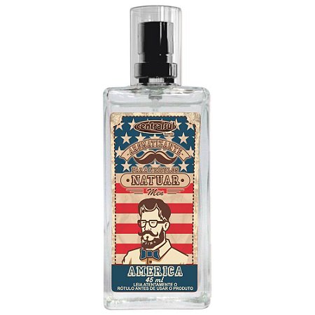 Aromatizante Automotivo Natuar Men America 45ml - 015630-2 - CentralSul