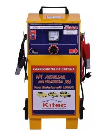 CARREGADOR DE BATERIA CK12A200 127/220V 200A 12V - KITEC