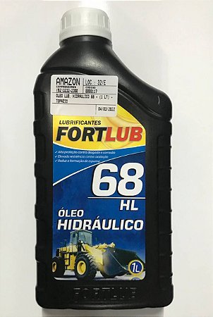 Óleo Lubrificante Hidráulico 68 (1 Litro) - 0000117 - Fortlub