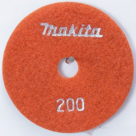 Disco Polidor Laranja 200 - D-15609 - MAKITA