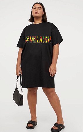 VESTIDO MAX SHIRT MELANIN