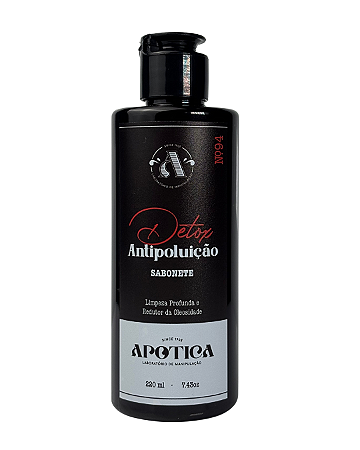 Sabonete Facial Detox Antipoluição