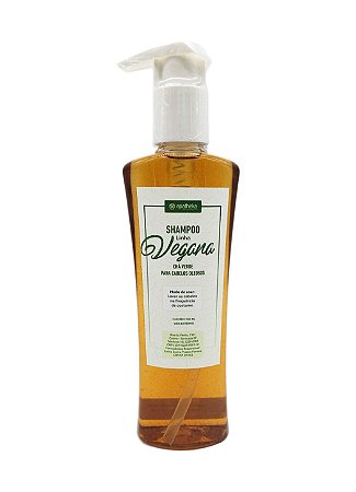 Shampoo Vegano de Chá Verde para Cabelos Oleosos
