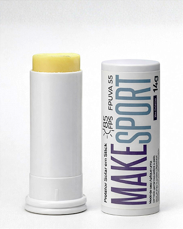 Protetor Solar em Bastão Make Sport FPS 85/FPUVA 55
