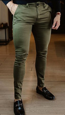 CALÇA ALFAIATARIA VERDE
