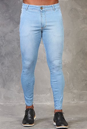 CALÇA SKINNY JEANS CLARO