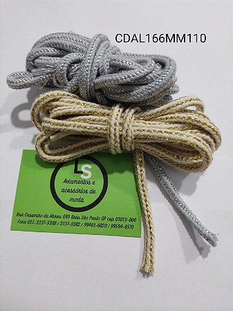 CORDÃO LUREX - ROLO COM 50 METROS