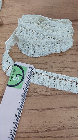 FRANJA DE ALGOGÃO 25 mm - ROLO COM 10 METROS