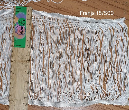 FRANJA BRANCA-18CM-10M