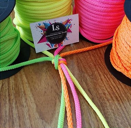 CORDÃO FLUOR 6mm - PACOTE 50 METROS