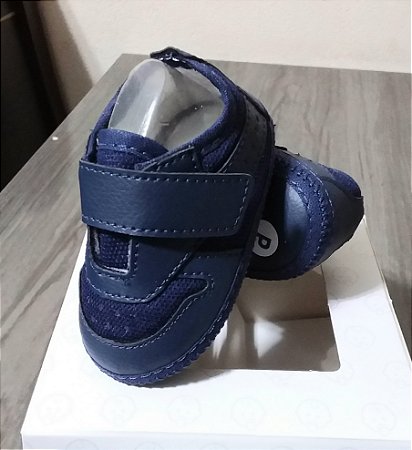 SAPATINHO BEBÊ MENINO COM VELCRO SALDÃO
