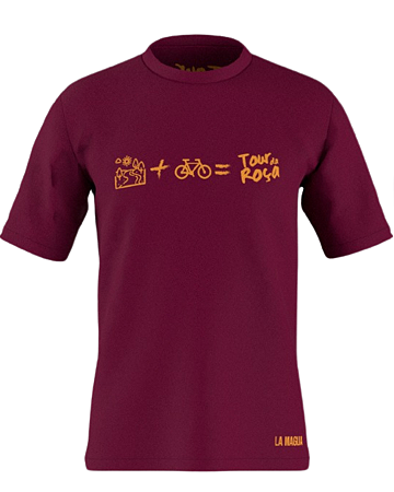 Camiseta Casual - Montanha+bike=Tour da Roça