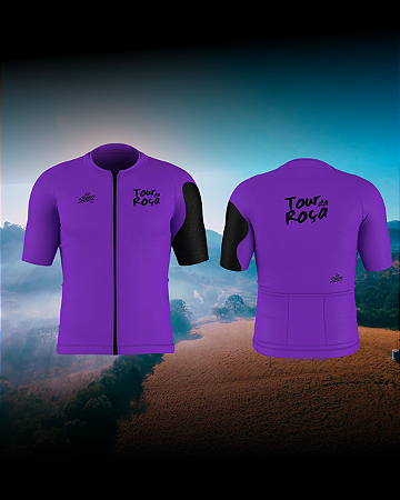 Camisa de Ciclismo - Roxa