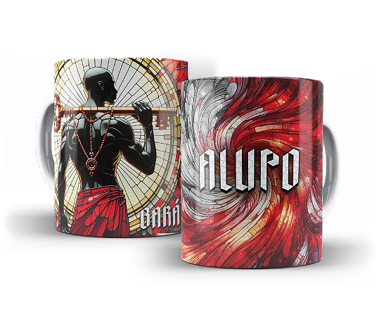 Caneca Orixá Vitral