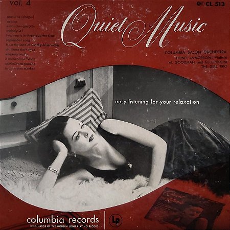 LP -  Quiet Music, Volume 4: Easy Listening For Your Relaxation (Vários Artistas) (Importado US)