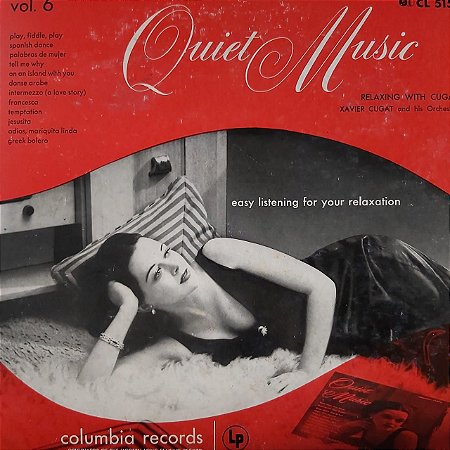 LP -  Quiet Music, Volume 6: Easy Listening For Your Relaxation (Vários Artistas) (Importado US)