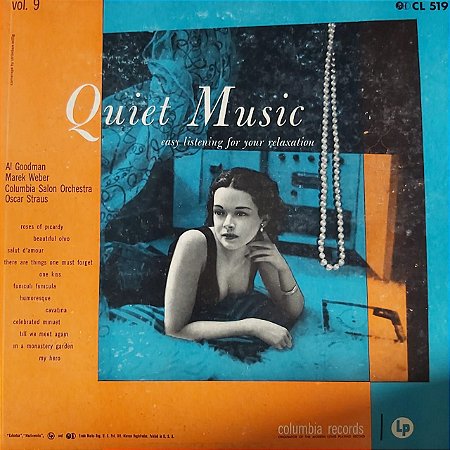 LP -  Quiet Music, Volume 9: Easy Listening For Your Relaxation (Vários Artistas) (Importado US)