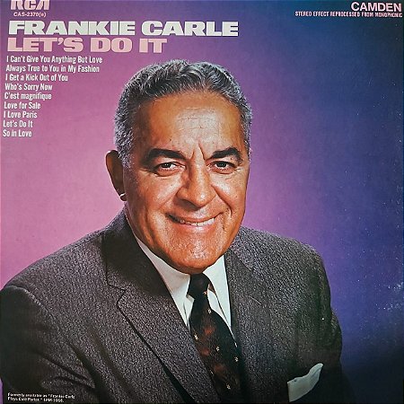 LP - Frankie Carle – Let's Do It (Importado US)