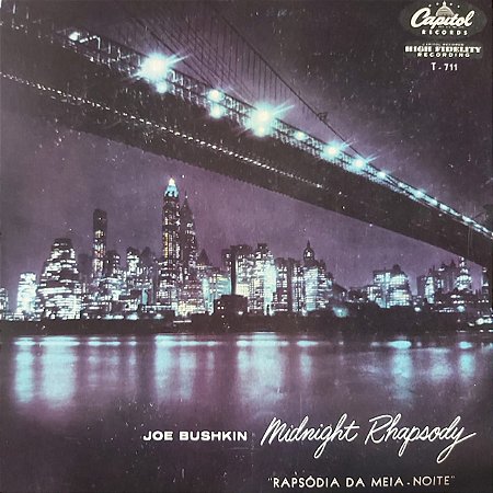 LP - Joe Bushkin His Piano And Orchestra – Midnight Rhapsody (Importado US)