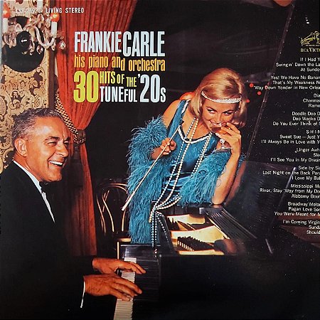 LP - Frankie Carle His Piano And Orchestra – 30 Hits Of The Tuneful '20s (Importado US)