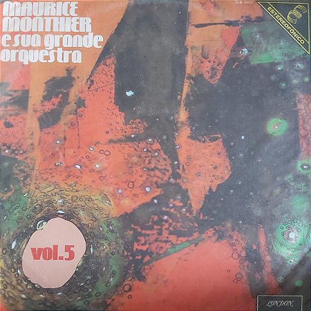 LP - Maurice Monthier – Maurice Monthier E Sua Grande Orquestra Volume 5