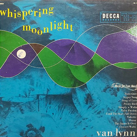 LP - Van Lynn And His Orchestra – Whispering Moonlight (Importado Canada)