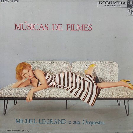 LP - MIchel Legrand e sua Orquestra - Música de Filmes