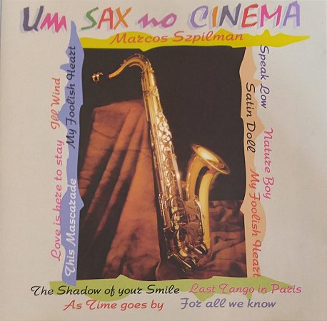 CD - Um Sax No Cinema