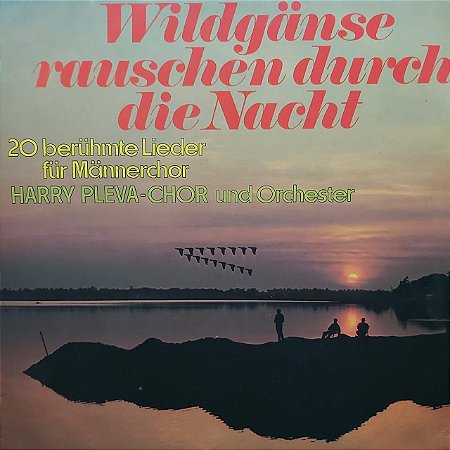 LP - Harry Pleva-Chor Und Orchester – Wildgänse Rauschen Durch Die Nacht (Importado Alemanha)