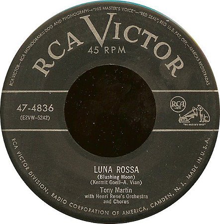 Compacto - Tony Martin - Some Day / Luna Rossa (Blushing Moon) (Imp)
