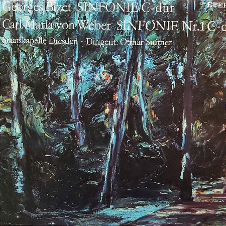 LP - Georges Bizet - Sinfonie C-dur / Sinfonie Nr.1 C-dur (Vários Artistas) (importado Alemanha)