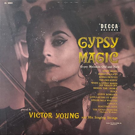 LP - Victor Young And His Singing Strings – Gypsy Magic (Importado US)