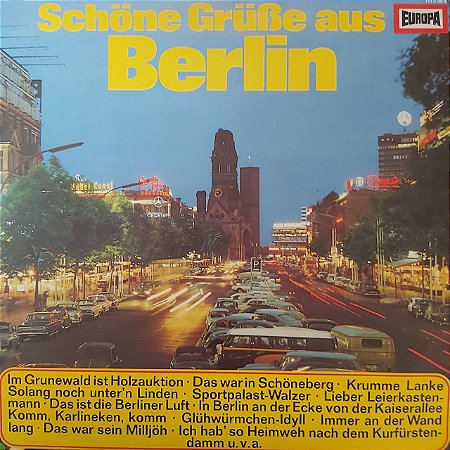 LP - Schöne Grüße Aus Berlin (Vários Artistas) (Importado Alemanha)