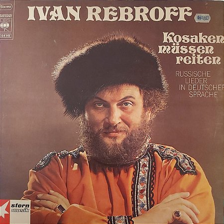 LP - Ivan Rebroff – Kosaken Müssen Reiten (Importado Alemanha)