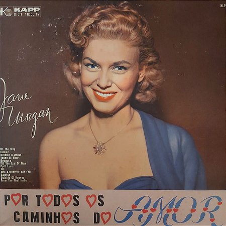 LP - Jane Morgan - Por Todo os Caminhos do Amor