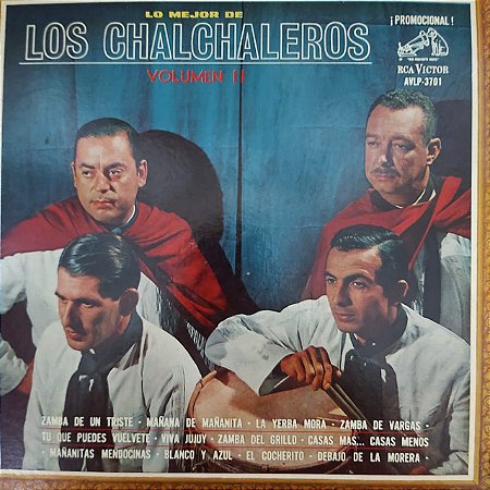 LP - Los Chalchaleros – Lo Mejor De Los Chalchaleros Volumen II (Importado Argentina)