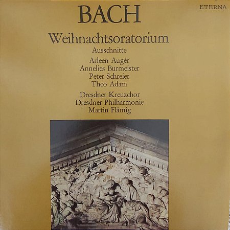 LP - Bach – Weihnachtsoratorium Ausschnitte (Importado GDR)