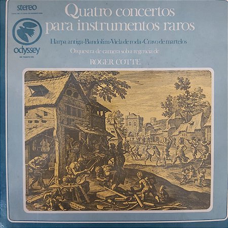 LP - Vários Artistas - Quatro Concertos Para Instrumentos Raros