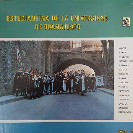 LP - Estudiantina De La Universidad De Guanajuato Vol. 2 (Importado Mexico)